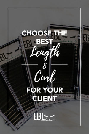 Choose the Best Lash Extension Length and Curl for Your Client