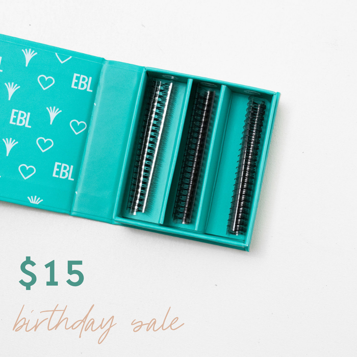 Premade Mini Mixed 10mm-12mm Fans