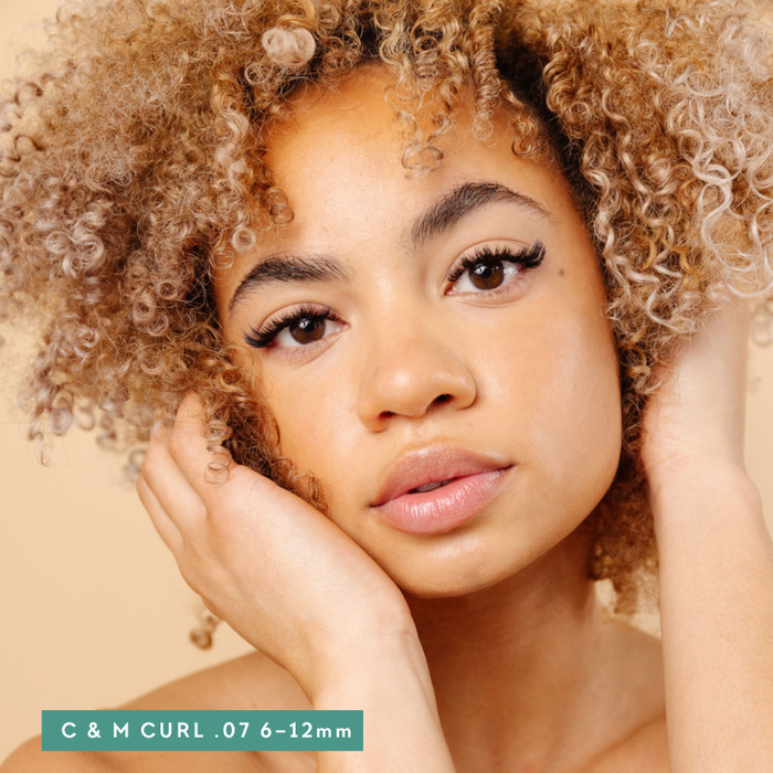 C-Curl Single-Length Lash Trays