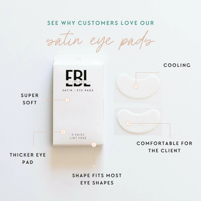 Satin Eye Pads | Set of 5