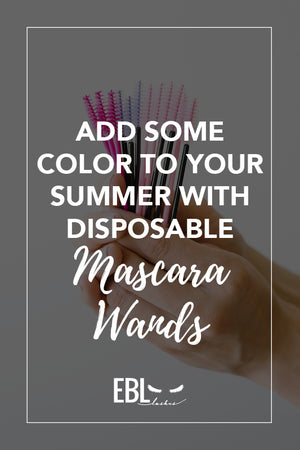 Add Some Color to Your Summer With Disposable Mascara Wands