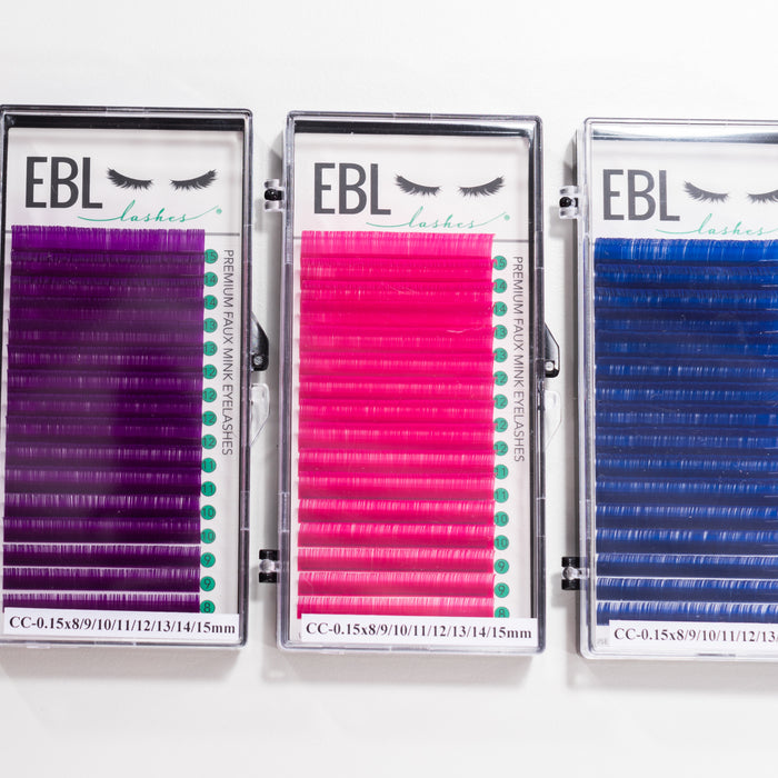 Colored Lash Extensions