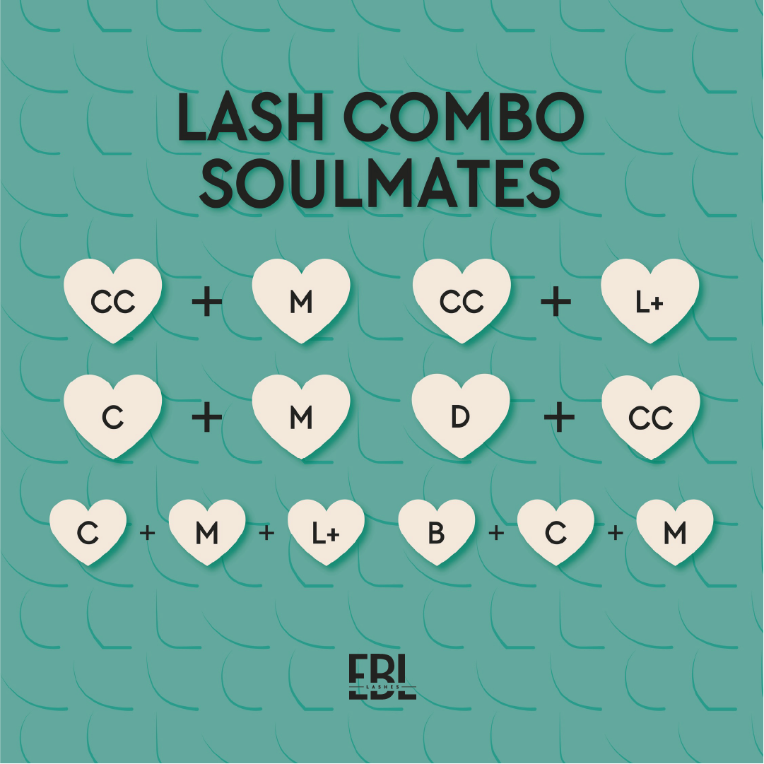 How to Mix Lash Curls to Create Custom Lash Sets — EBLLashes