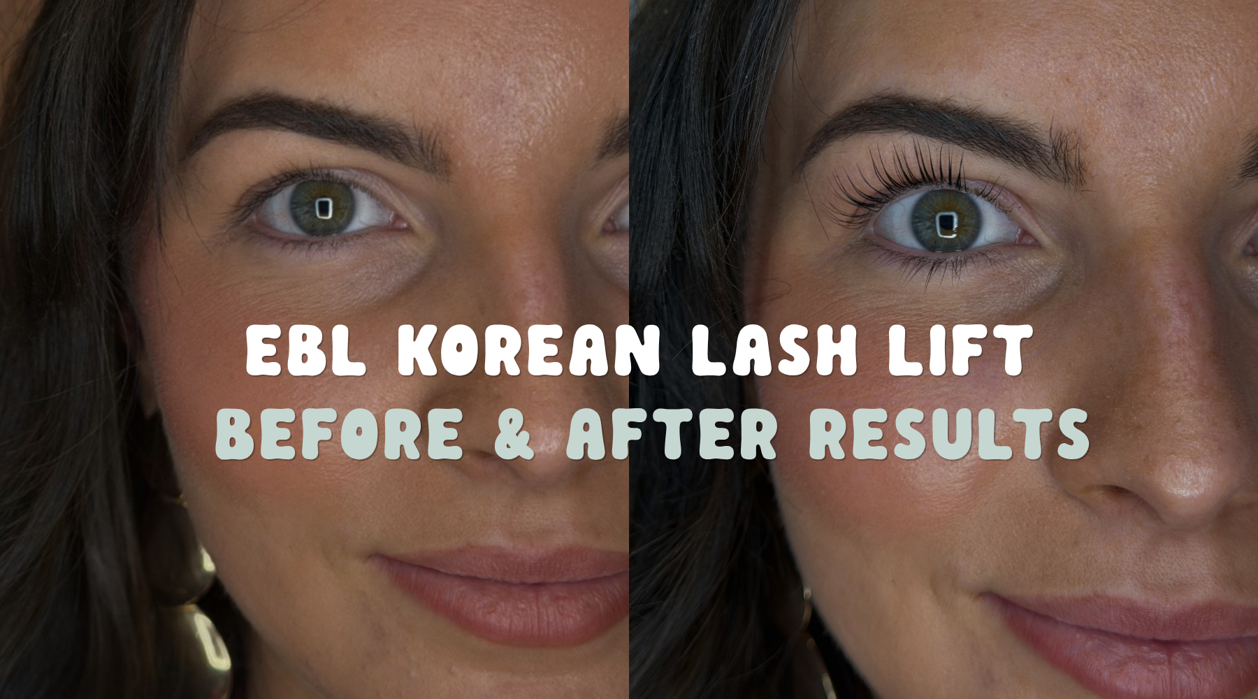 Korean Lash Lift Before & After Results