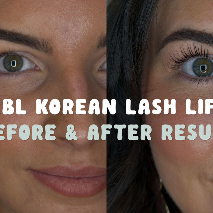 Korean Lash Lift Before & After Results