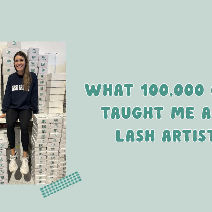 What 100,000 Orders Taught Me About Lash Artists
