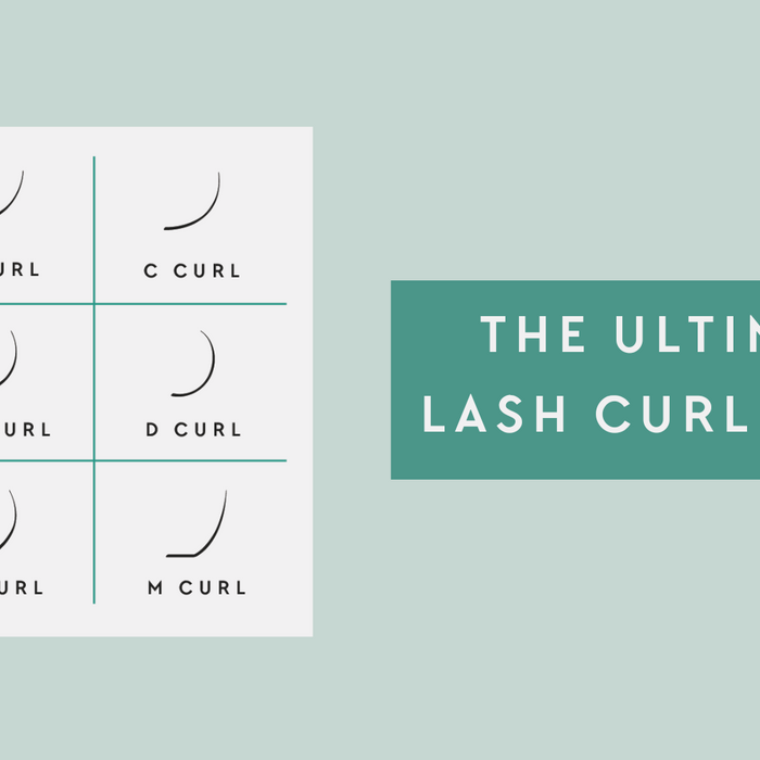 The Ultimate Lash Curl Guide: B, C, CC, D, L+, and M – How to Choose the Best Curl for Your Clients