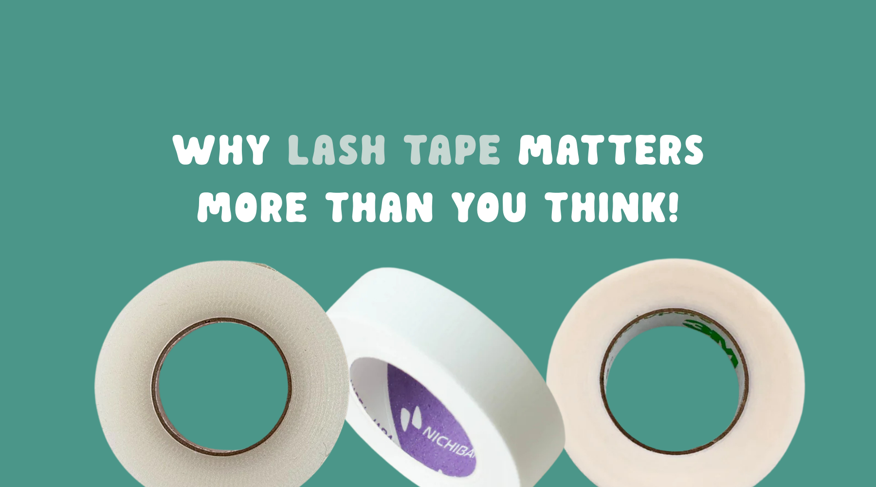 Meet the Lash Tapes That Do the Real Heavy Lifting