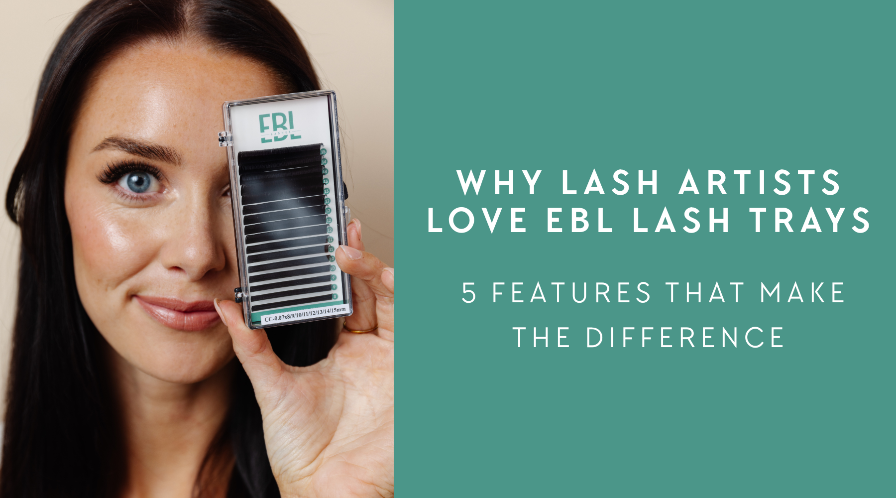 Why Lash Artists Love EBL Lash Trays: 5 Features That Make the Difference