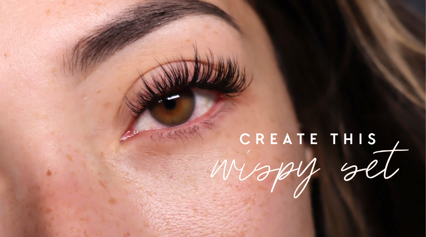 Create a Wispy Lash Set Using EBL's CC Curl
