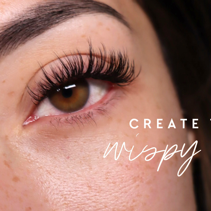 Create a Wispy Lash Set Using EBL's CC Curl