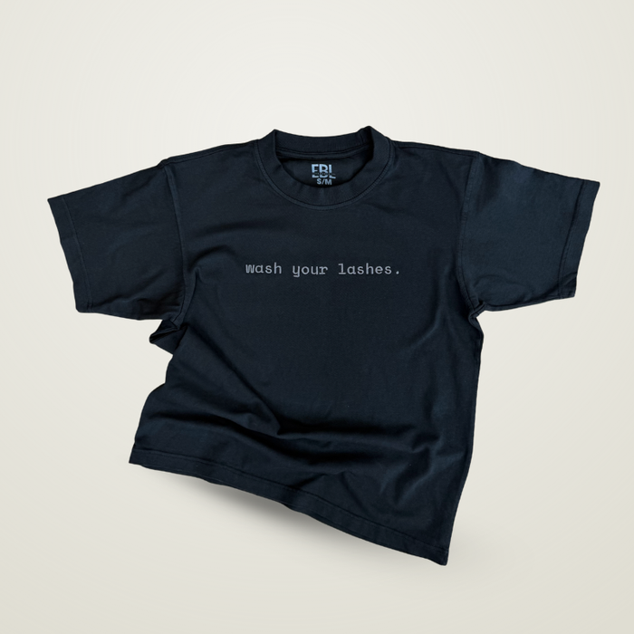 Wash Your Lashes Oversized Tee