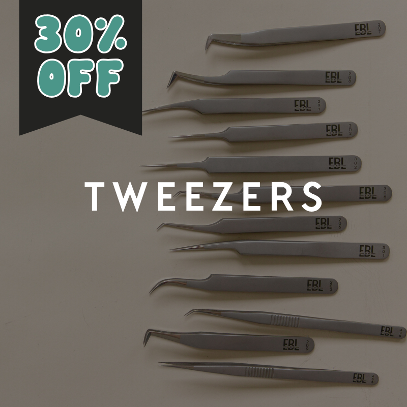 Professional Eyelash Extension Tweezers