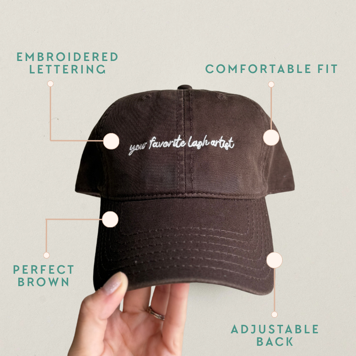 Brown Lash Hat