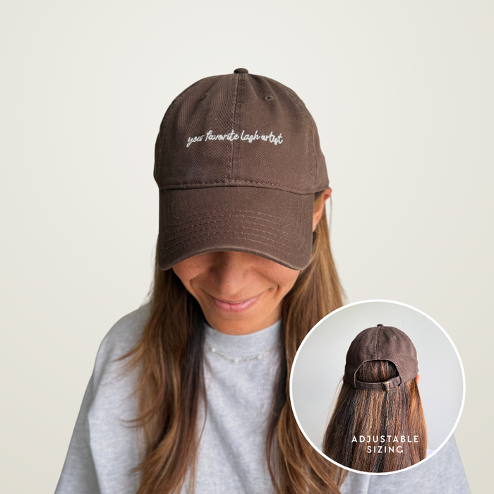 Brown Lash Hat