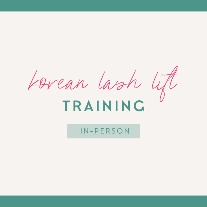 Korean Lash Lift Training In Person