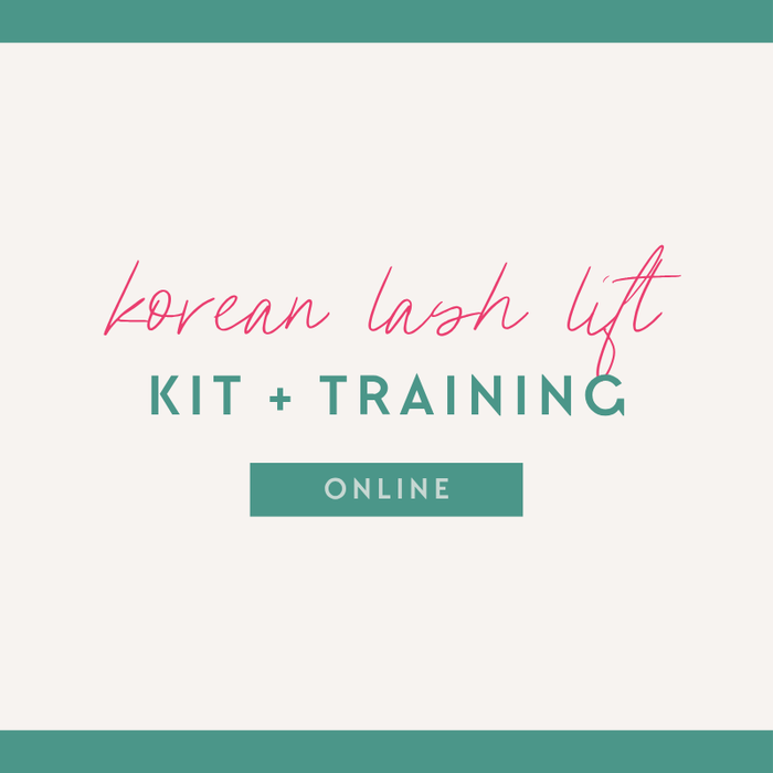 Korean Lash Lift Training & Kit Online