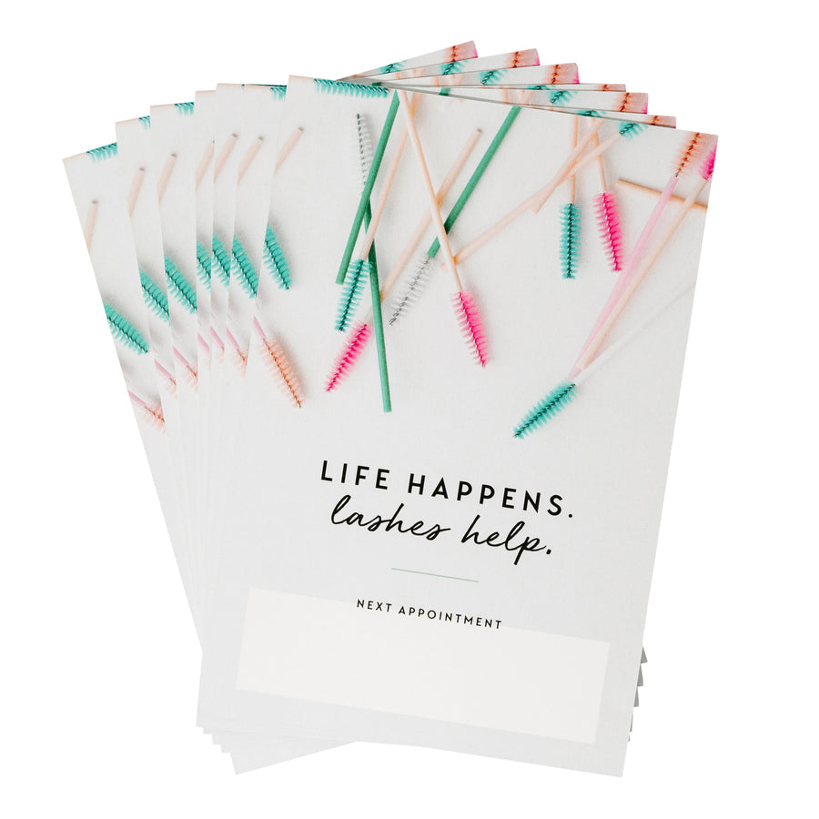 Client Aftercare Cards | Set of 50.